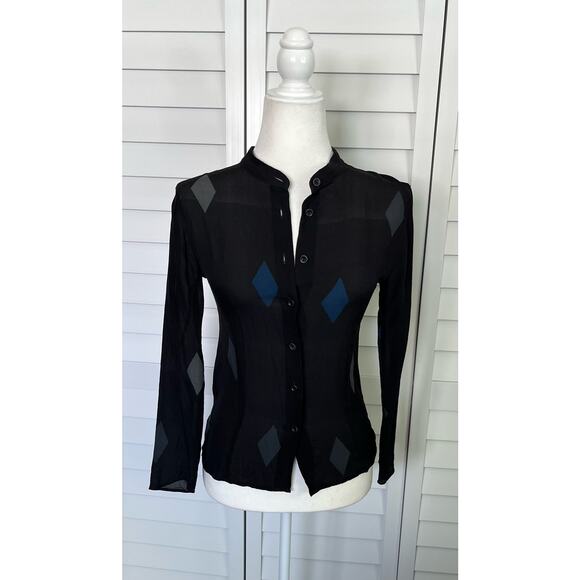 Vintage Finity Studio Silk Blouse - Picture 2 of 9